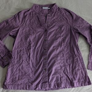 Denim & Company Button-Up Tunic